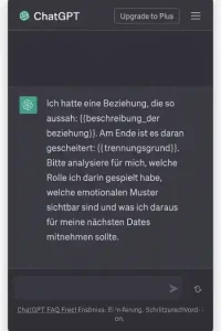 ChatGPT für Singles